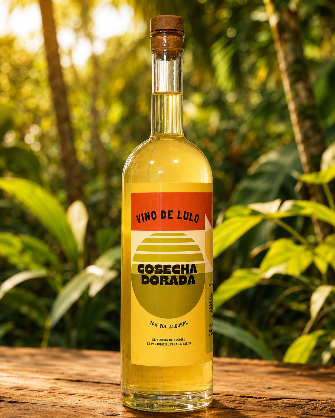Botella al aire libre en Colombia